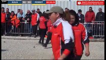 Championnat féminin triplette à pétanque de Haute-Savoie 2019 : Quart ROUX vs PERRET