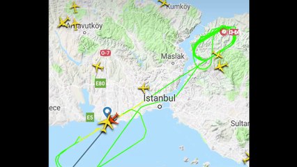 Kuş sürüsüne çarpan kargo uçağı Atatürk Havalimanı’na geri döndü