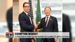 S. Korean finance minister asks U.S. treasury secretary to exempt Korea from auto import tariffs