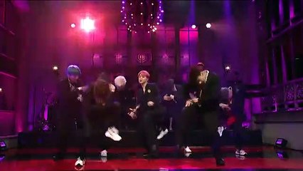 BTS "Boy With Luv" in SNL