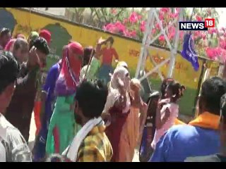 अंबेडकर जयंती पर निकाली विशाल रैली, पुष्पवर्षा से हुआ स्वागत- Massive rally on Ambedkar Jayanti in sujangarh