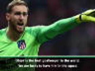 Oblak the best goalkeeper in the world - Simeone