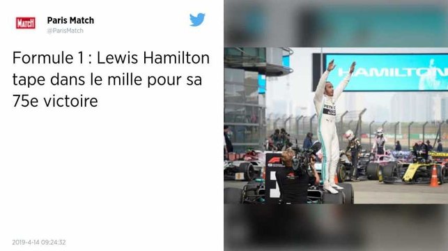 Formule 1. GP de Chine : Lewis Hamilton remporte le 1000e Grand Prix de l’histoire