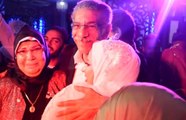 سيد رجب يحقق أمنية فتاة بحضور زفافها وقيامه بدور والدها...لقطات مؤثرة