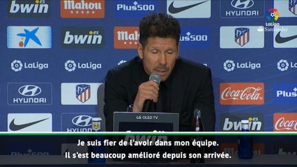 Atlético - Simeone : "Oblak est le meilleur gardien du monde"