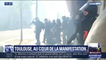 Gilets jaunes: comment les forces de l'ordre ont procédé aux interpellations à Toulouse