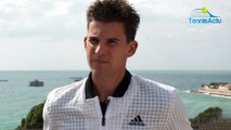 ATP - Monte-Carlo 2019 - Dominic Thiem et ses objectifs sur terre  à Monte-Carlo ?