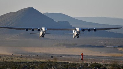 World's largest plane takes off for the first time