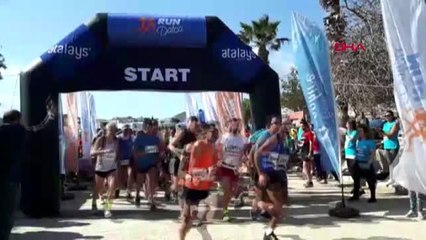 Muğla Datça'da Yüzlerce Kişi Doğada Koştu