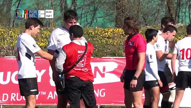 REPLAY PORTUGAL / BELGIUM - RUGBY EUROPE U18 CHAMPIONSHIP 2019 - KALININGRAD