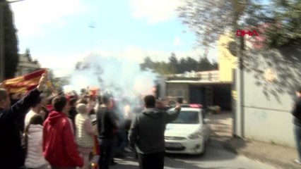Spor Galatasaray'a Coşkulu Uğurlama