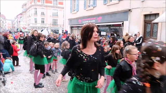 Des milliers de spectateurs pour assister à la 16e édition du carnaval de Montbéliard