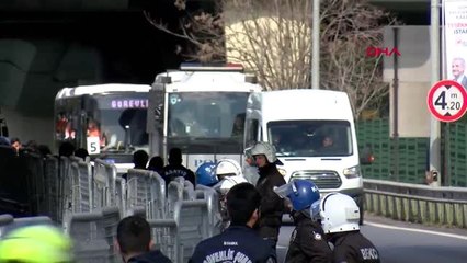 Spor Galatasaray Taraftarı Kadıköy'de