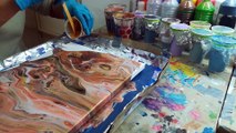 Acrylic Fluid Art: All Metallics Triple Flip Cups