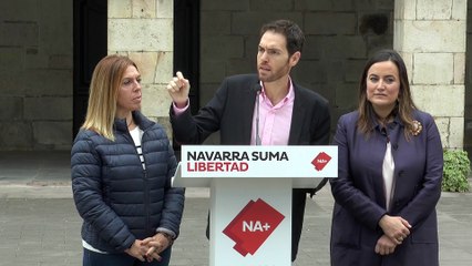 Intervención de Sergio Sayas, de Navarra Suma, en Vera de Bidasoa
