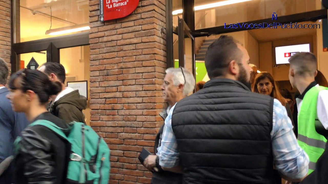 Aizcorbe: «El patriotismo nos une», «hay que salir a socorrer a España»