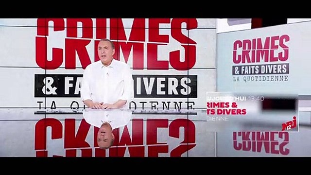 Crimes et Faits divers - Bande annonce - Lundi 15 avril - Jean-Marc Morandini - NRJ12