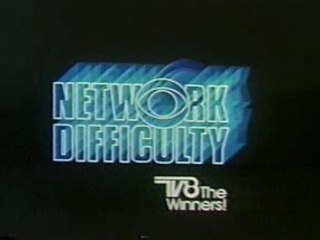 WJKW-TV8 Cleveland "Network Difficulty" slide - 1982