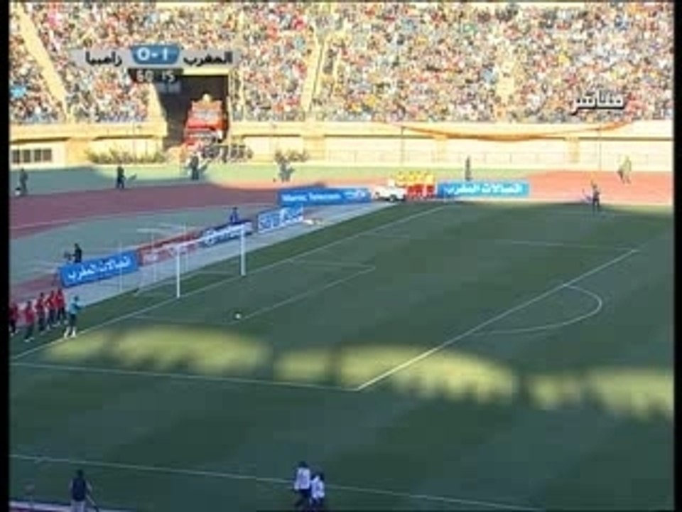 Maroc-Zambie 2eme But - Alloudi