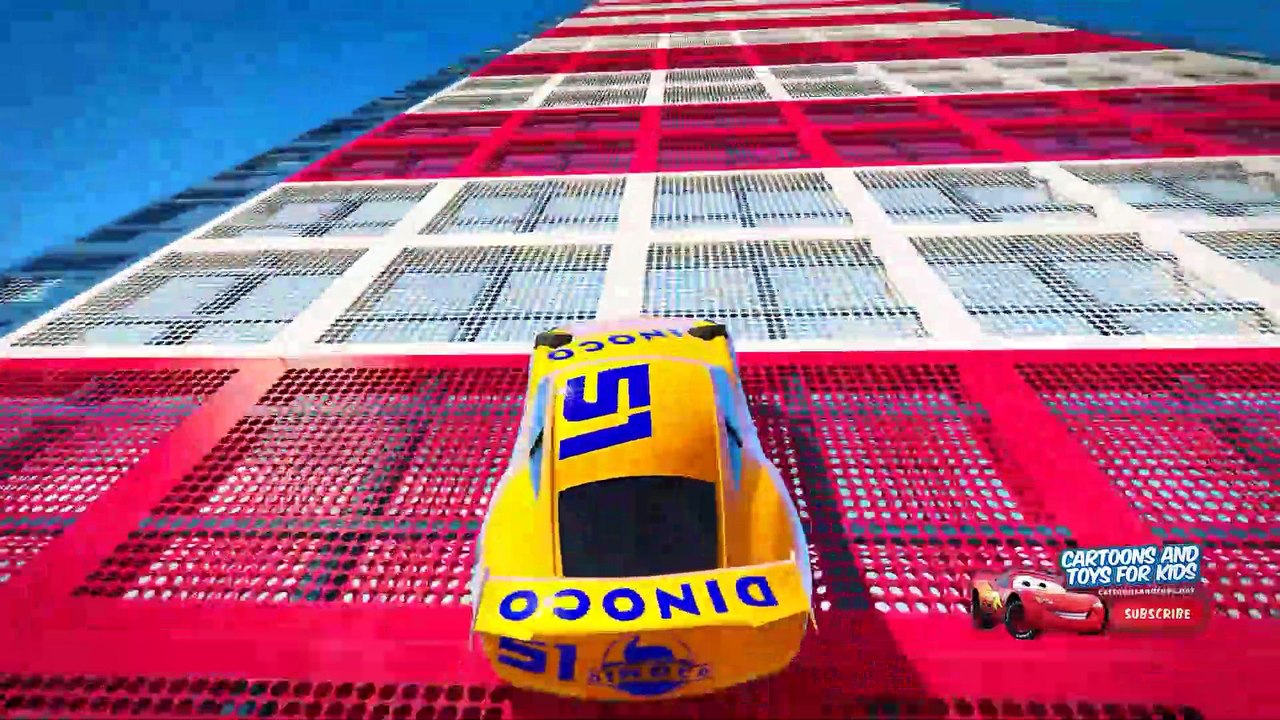 Cars 3 Leak Less Next Gen Double Jump Challenge # Lightning Mcqueen Jackson Storm Cruz Ramirez