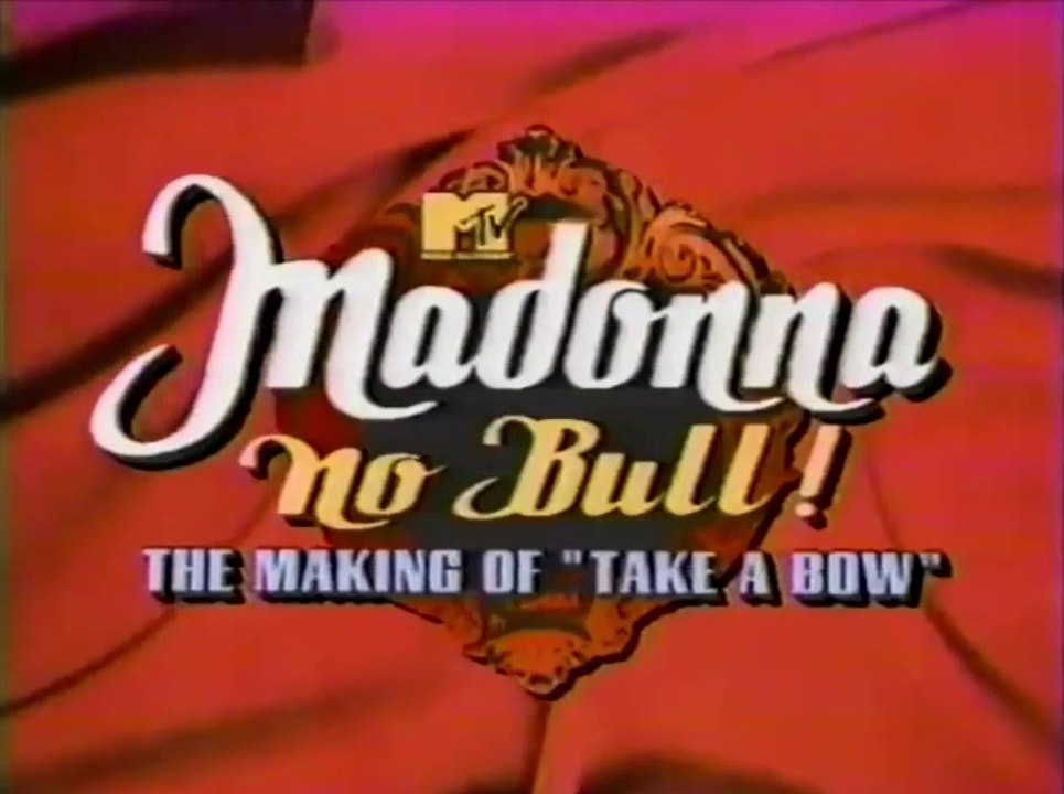 MADONNA/ MTV SPECIAL INTERVIEW/ 1995/ ''NO BULL'' / THE MAKING OF ''TAKE A BOW'' /THESHOW 2019