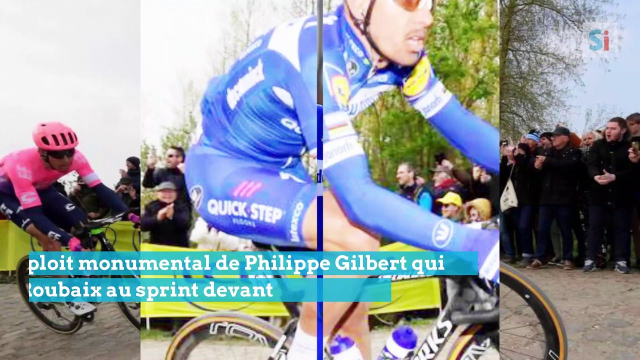 Philippe Gilbert remporte Paris-Roubaix  2019