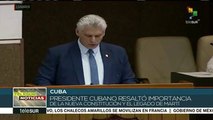 teleSUR Noticias: AN de Cuba celebra III Sesión Extraordinaria