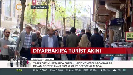 Diyarbakır'a turist akını @cakanse
