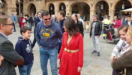 Arrimadas en Salamanca
