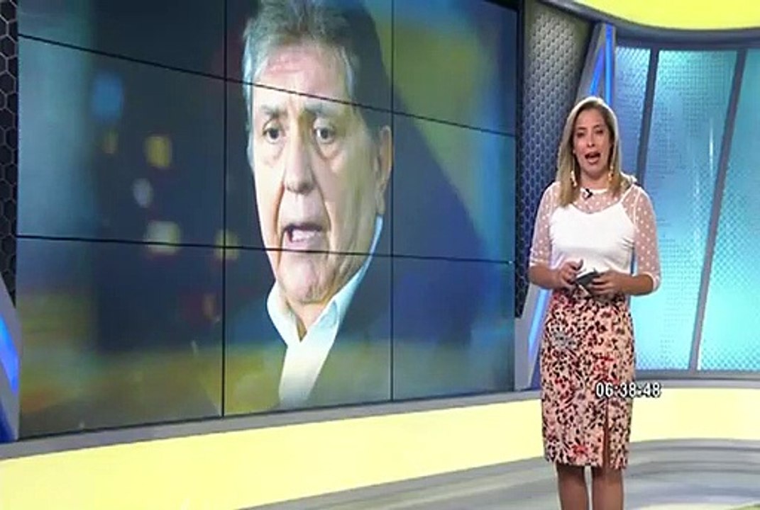 Alan García habría sido detenido en su casa de Miraflores