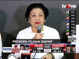 Tanggapi Hasil Quick Count, Megawati: Terima Kasih Prabowo
