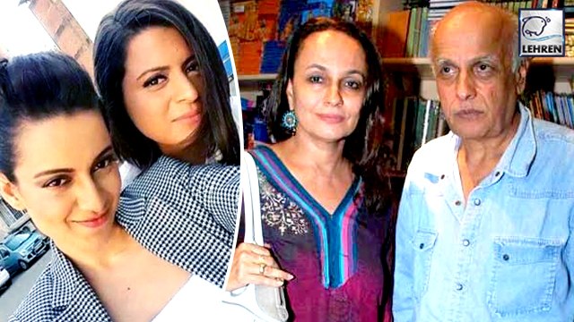 Soni Razdan Reacts To Kangana's Sister's Claim Of Mahesh Bhatt Throwing A 'Chappal' At Her