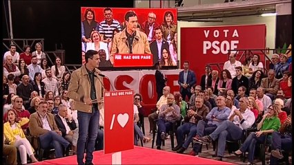 Sánchez advierte: "son tres siglas, una derecha y cero futuro"