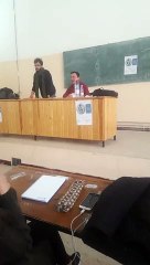 Conférence du professeur Hamid Bouhbib à l'Université Alger 2 le 13 avril 2019