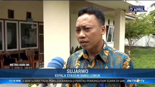 Intensitas Gempa Susulan di Banggai Menurun