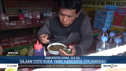 Sajian Coto Kuda Khas Gowa