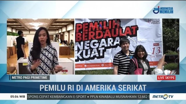 WNI di Amerika Serikat Sambut Pemilu 2019 dengan Antusias