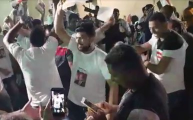 احتفالات الجالية المصرية بمنطقة الأحساء السعودية بمناسبة الاستفتاء