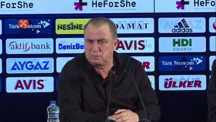 Fatih Terim'den derbideki küfürlere yanıt