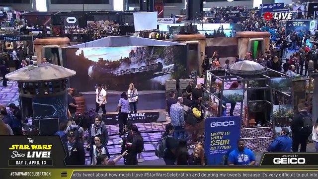 Ashley Eckstein Reacts To Star Wars Galaxy's Edge The Star Wars Show Live!