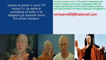 Kung Fu serie televisiva classica anni 70 in DVD
