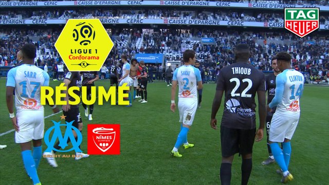 Olympique de Marseille - Nîmes Olympique (2-1) - Résumé - (OM-NIMES) / 2018-19