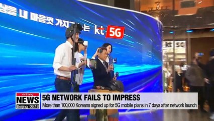 "Half-baked" 5G network launch fails to impress Korean consumers