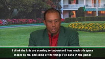 My kids only knew that golf caused me pain - Tiger