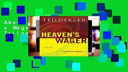 About For Books  Heaven s Wager (The Heaven Trilogy)  Review
