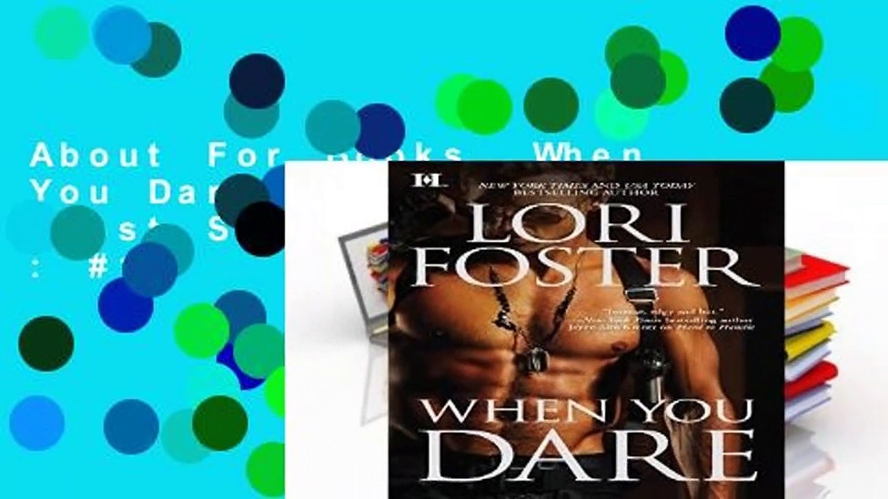 About For Books  When You Dare (Edge of Honor)  Best Sellers Rank : #1