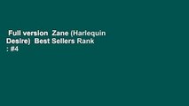 Full version  Zane (Harlequin Desire)  Best Sellers Rank : #4