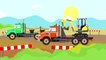 #Excavator Mini-and Colorful Trucks - Tree Planting | Véhicules - la Plantation d'Arbres. Un Conte De Fées Nouveauté
