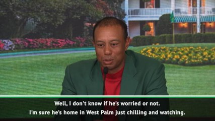 I don't know if Jack Nicklaus is worried! - Tiger