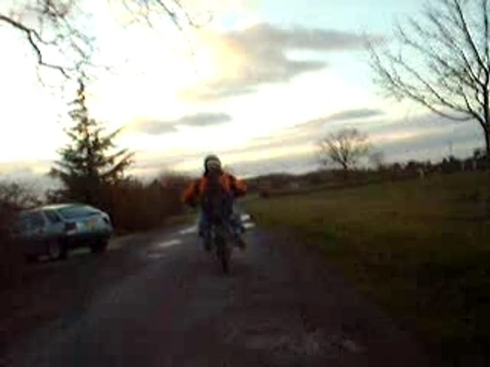 Dirt bike Vidéo embarquée